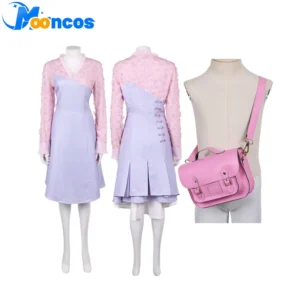 Disguise Glinda Cosplay 2025 Movie Wicked: For Good Costume Women Skirt Dress Set Outfit for Female Halloween Carnival Suit 2026