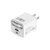 65W Fast Charger Micro USB 0.3m charging data cable US standard plug PD+USB multi-port fast charging head for iPhone Xiaomi