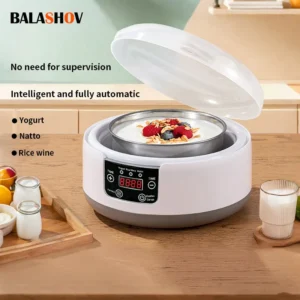 110V/220V Electric Mini Yogurt Maker Automatic Household Rice Wine Maker DIY Yogurt Machine