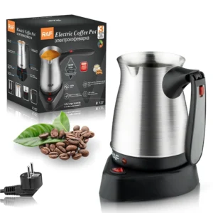 600W Turkey Coffee Pot Electric Coffee Maker Portable Mini Hot Milk Water Italian Mocha Tea Heating Cooker Coffee Machine Gift