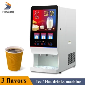 Beverage Machine 3 Flavors Commercial Hot and Cold Drinks Machine Instant Coffee Maker
