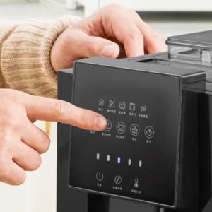 Automatic Espresso Coffee Maker Machine Bean To Cup Smart Touch Screen Hot Milk Latte Cappuccino Long Coffee With Steam Wand