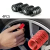Car Wheel Tire Valve Caps Tyre Stem Covers Airdust Waterproof Car Accessories For Geely Atlas Coolray Emgrand EC7 EC8 X7 EX7 CK2