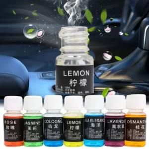 10ml Car Perfume Refill Plant Essential Oil Aroma Diffuser for Fragrance Rose Lemon Jasmine Tea Tree Aroma Diffuser Humidifier